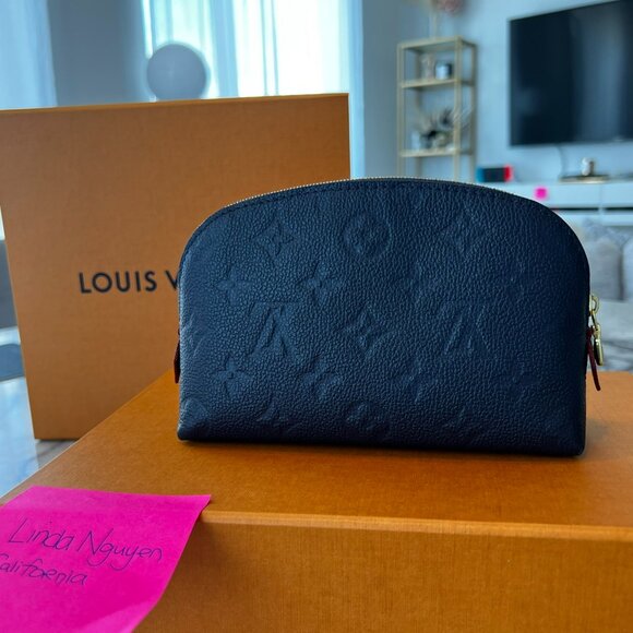 Louis Vuitton Empreinte Cosmetic Pouch Marine Rouge M69413 - Picture 1 of 5